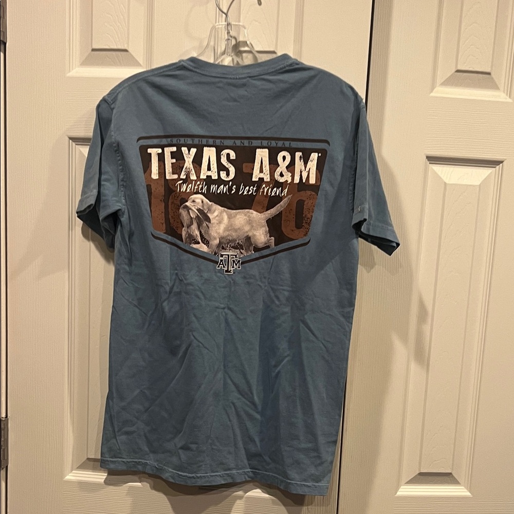NWT-Blue Texas A&M 12th Man’s best friend shirt - Picture 6 of 7